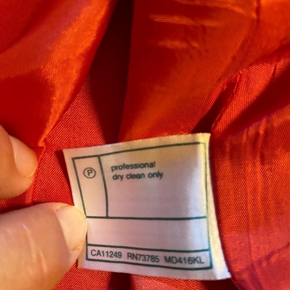 Laura Ashley Vintage Red sleeveless Dress with bow size 12 - Picture 6 of 10